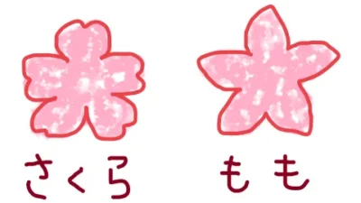 桜の花と桃の花の違い