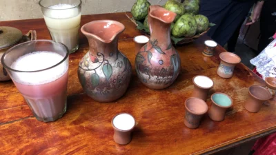 ペルーの伝統酒チチャ